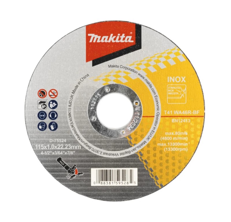 REZNA PLOČA ZA INOX WA46R 115X1X22